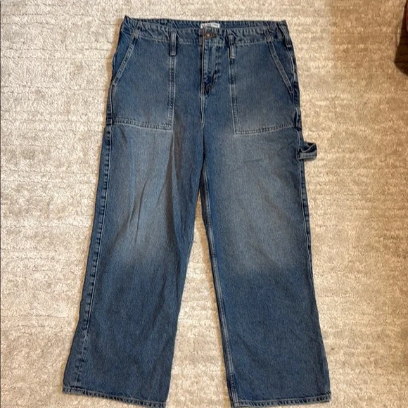 Free People Major Leagues wide leg jean - Picture 3 of 7